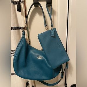 Coach purse with matching wallet